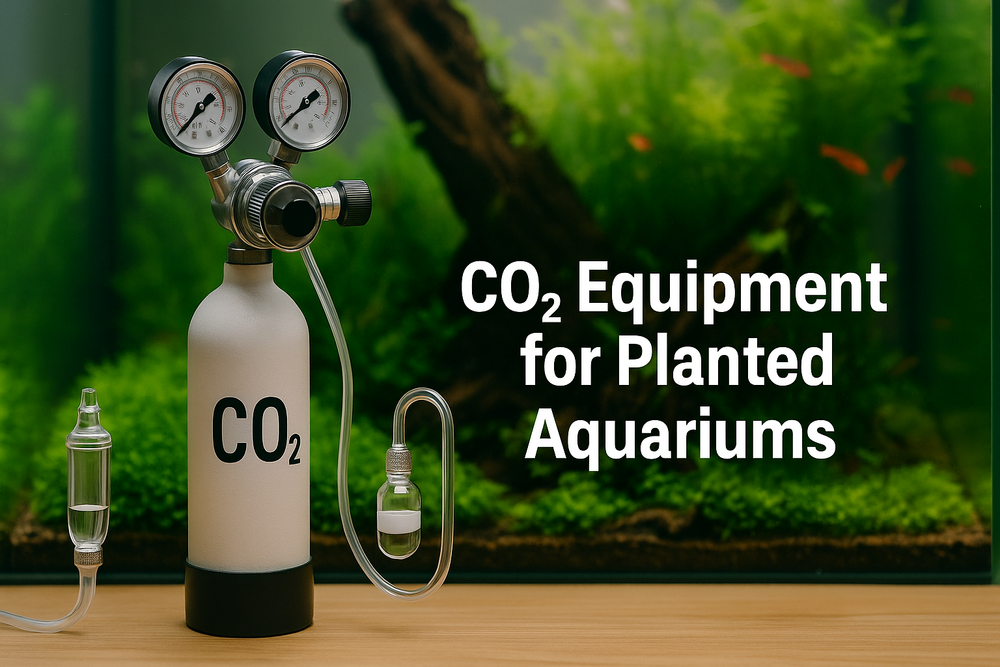 Take your planted aquarium to the next level with high-performance CO₂ systems and accessories from Charterhouse Aquatics