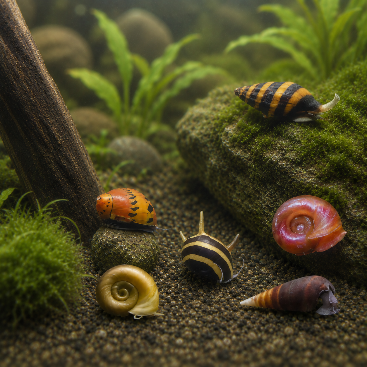 Tropical Snails
