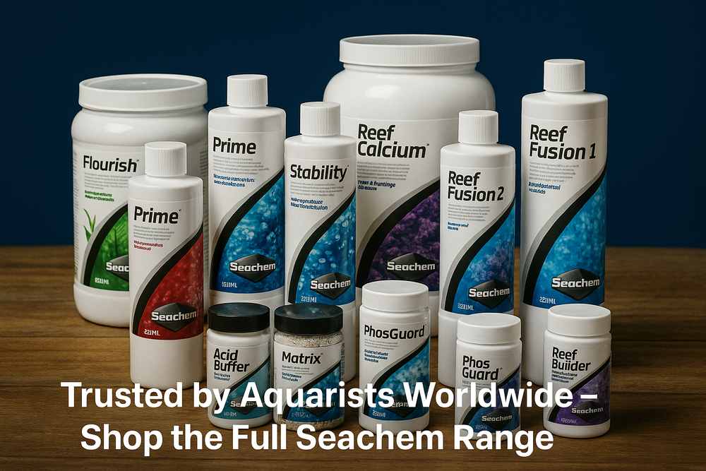 Trusted by Aquarists Worldwide – Shop the Full Seachem Range