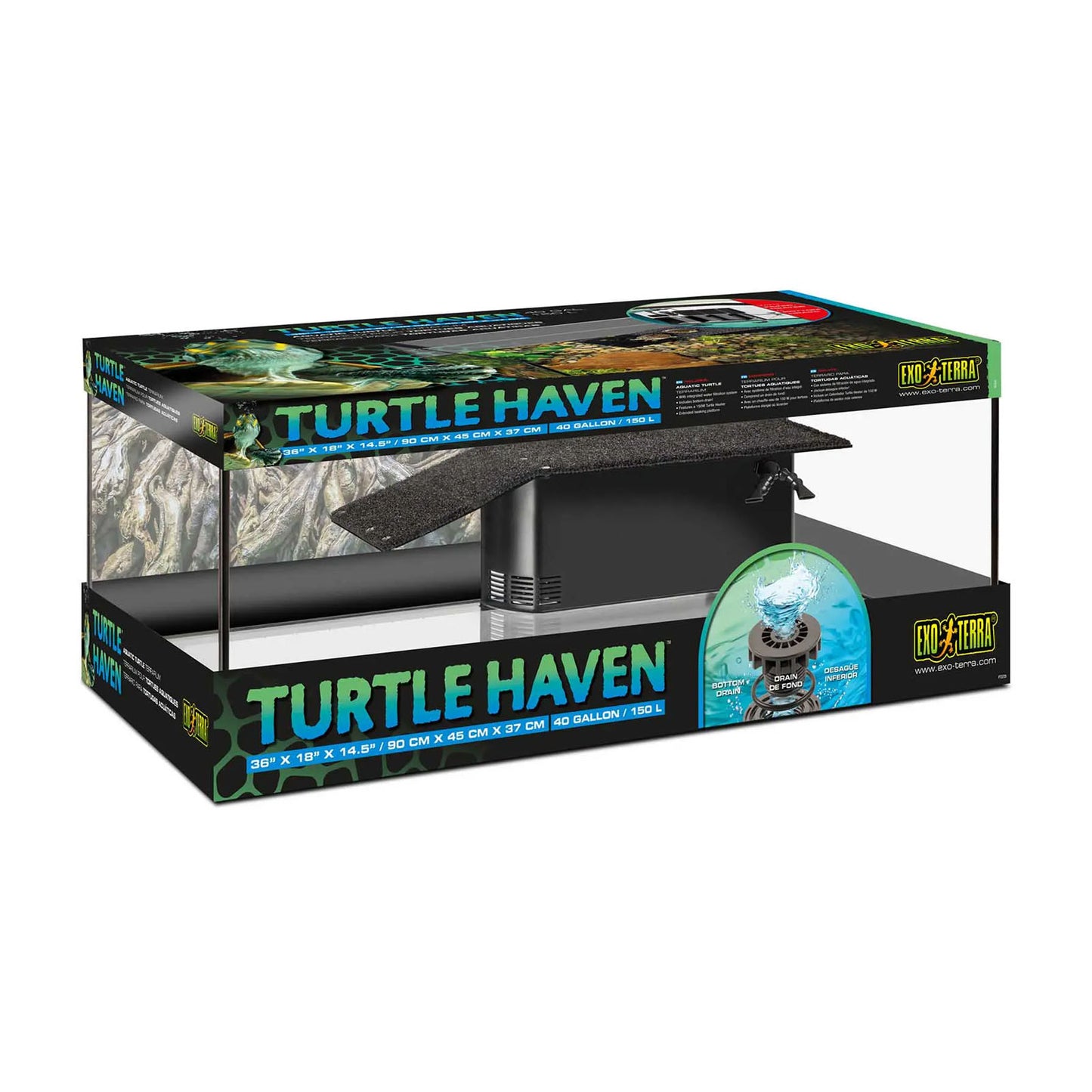 Exo Terra Turtle Haven 90x45x37cm