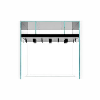 UNS 35E Foresta Integrated Paludarium – Rimless Glass Hybrid Tank