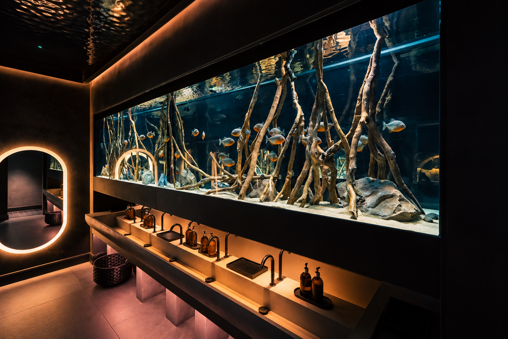 Mayfair Piranha Aquarium