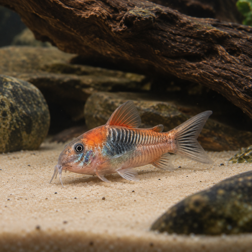 Venezuelan Orange Corydoras Aeneus
