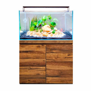 Fluval Visi-White 90 Aquarium and Cabinet