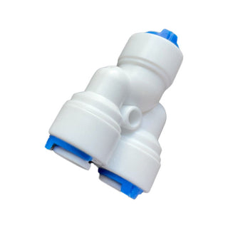 1/4" Push Fit Y Connector
