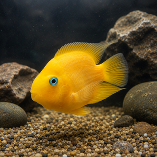Yellow Parrot Fish Hybrid