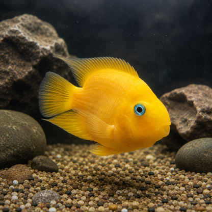 Yellow Parrot Fish Hybrid