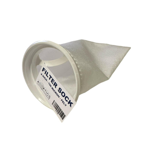 Charterhouse 4 inch Felt Filter Sock (100 Micron) - Charterhouse Aquatics