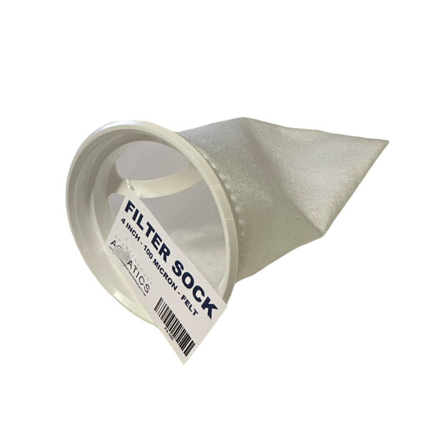 Charterhouse 4 inch Felt Filter Sock (100 Micron) - Charterhouse Aquatics