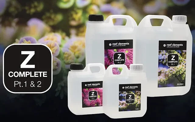 Simplify Reef Care with Reef Zlements Complete Dosing Solutions