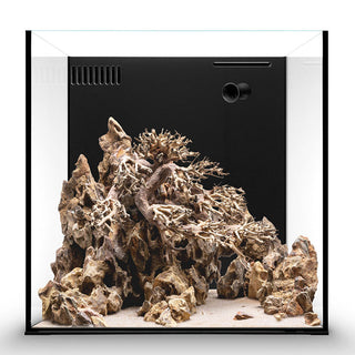 UNS Dual All-In-One 30A Cube Aquarium – 7 Gallon Rimless Tank