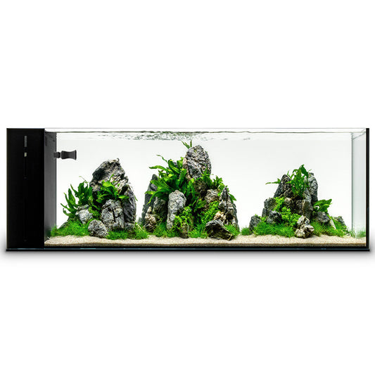 UNS Dual All-In-One 90LA Peninsula Aquarium – 21 Gallon Rimless Tank