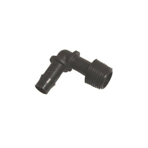 1/2" - 19mm 90 Degree Tail Adaptor for PVC Hose - Charterhouse Aquatics