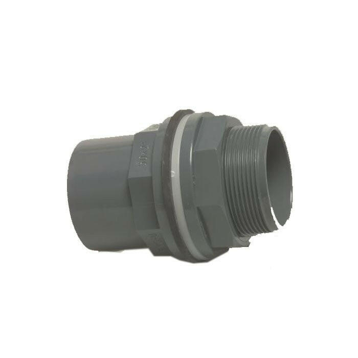 40mm Bulkhead Fitting - Tank Connector - Charterhouse Aquatics