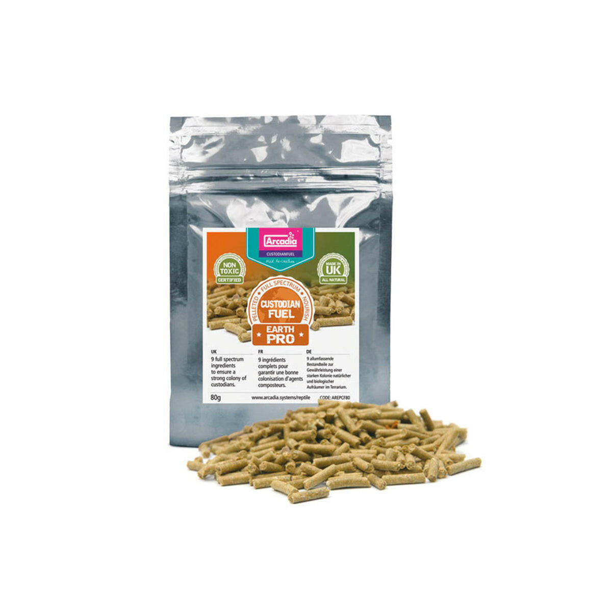 Arcadia EarthPro CustodianFuel 80g.
