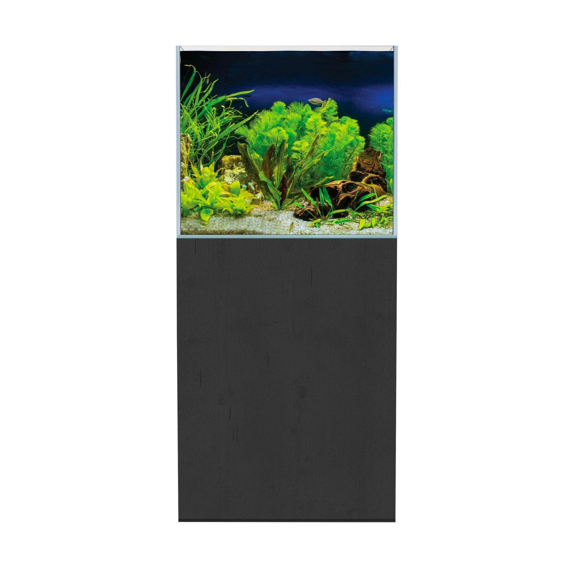 Aqua One AquaSys 150 Aquarium and Cabinet - Black - Charterhouse Aquatics