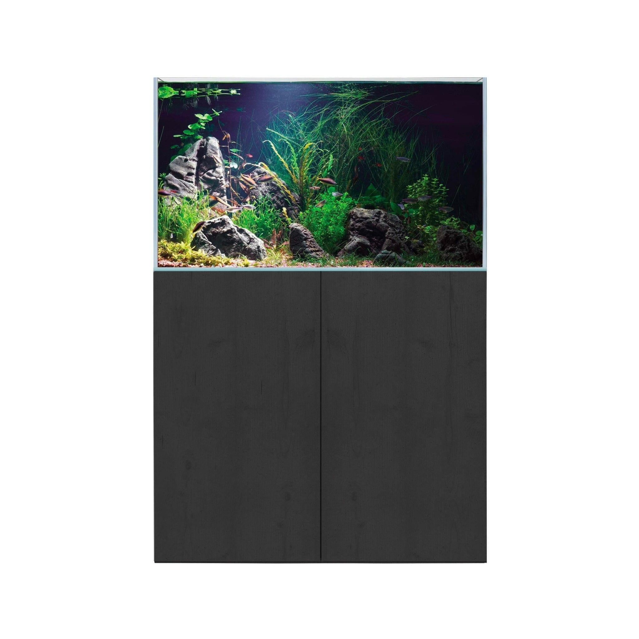 Aqua One AquaSys 230 Aquarium and Cabinet - Black | Charterhouse Aquatics