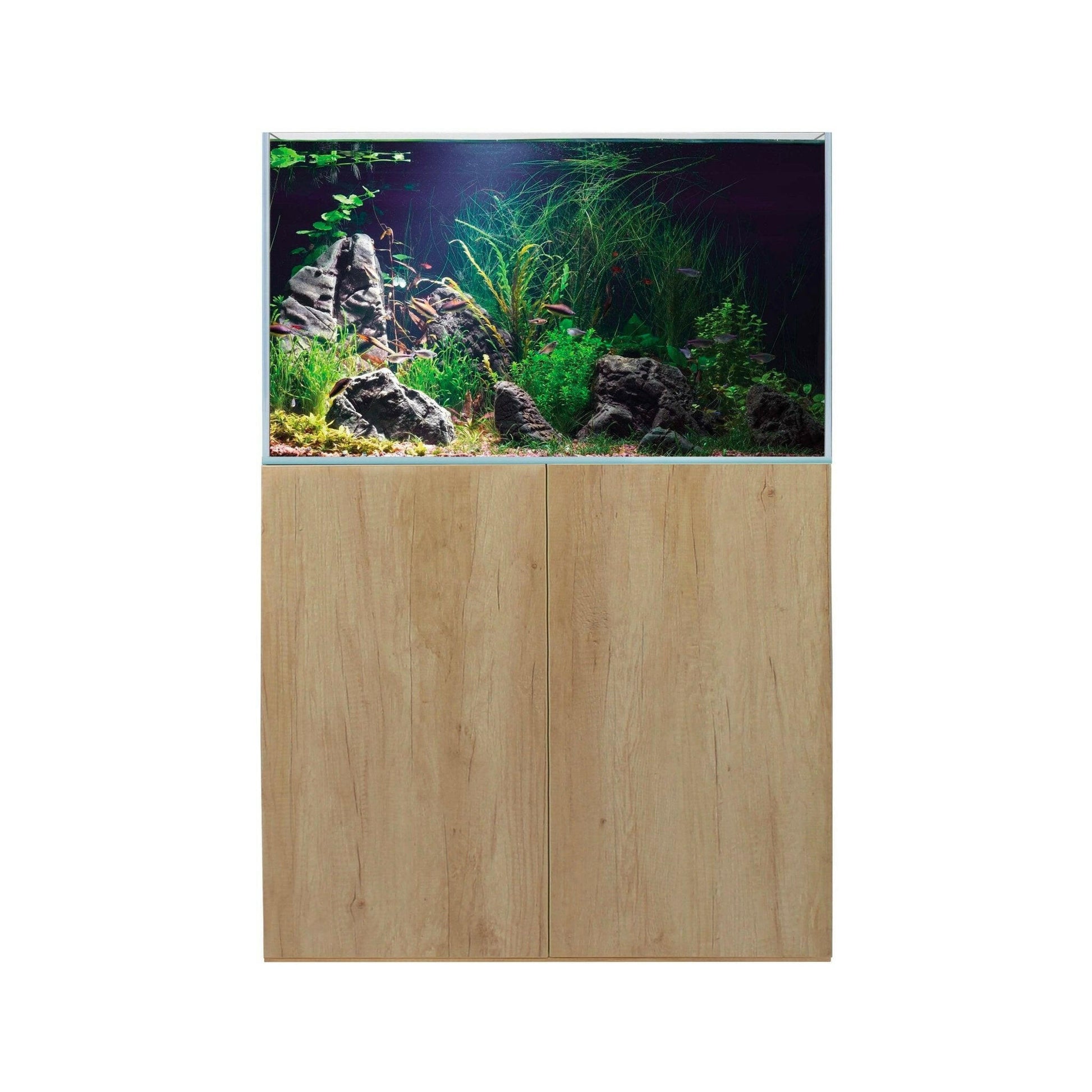 Aqua One AquaSys 230 Aquarium and Cabinet - Natural Nebraska Oak - Charterhouse Aquatics