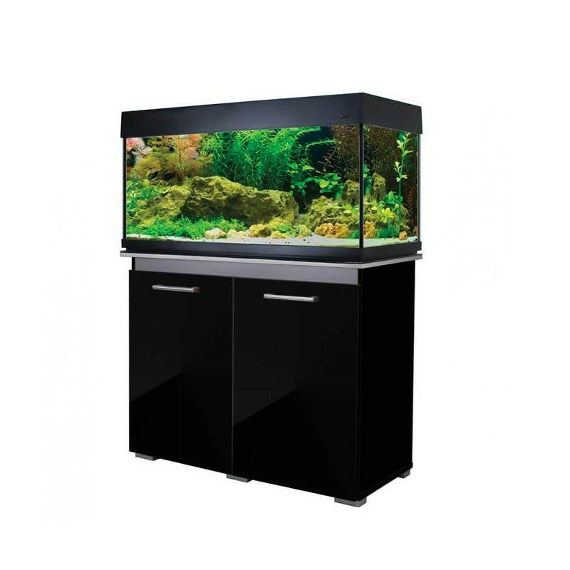 Aqua One AquaVogue 170 Aquarium and Cabinet - Gloss Black - Charterhouse Aquatics