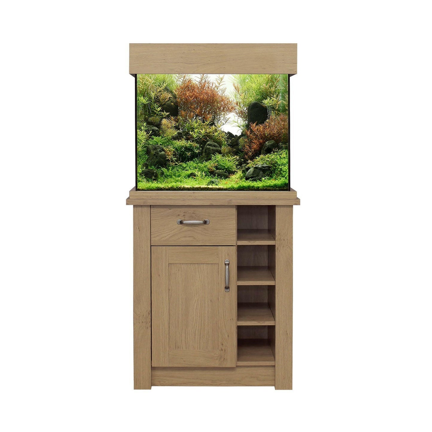 Aqua One OakStyle 110 Aquarium and Cabinet (Yorkshire) - Charterhouse Aquatics