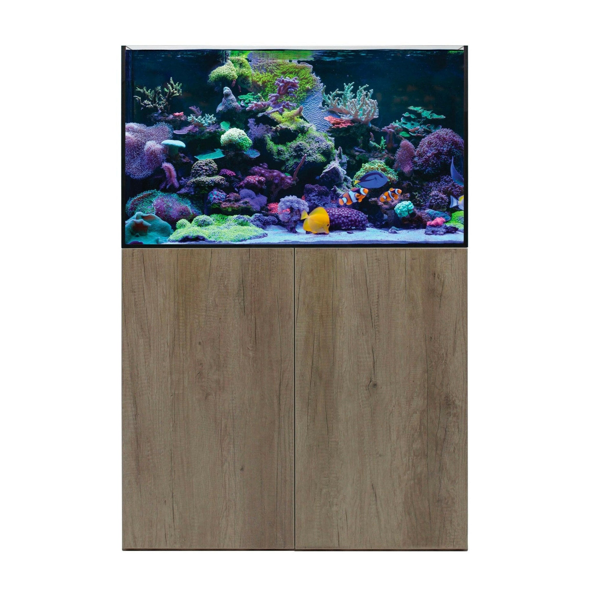 Aqua One ReefSys 255 Aquarium and Cabinet - Grey Nebraska Oak - Charterhouse Aquatics