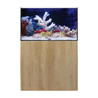 Aqua One ReefSys 255 Aquarium and Cabinet - Natural Nebraska Oak - Charterhouse Aquatics