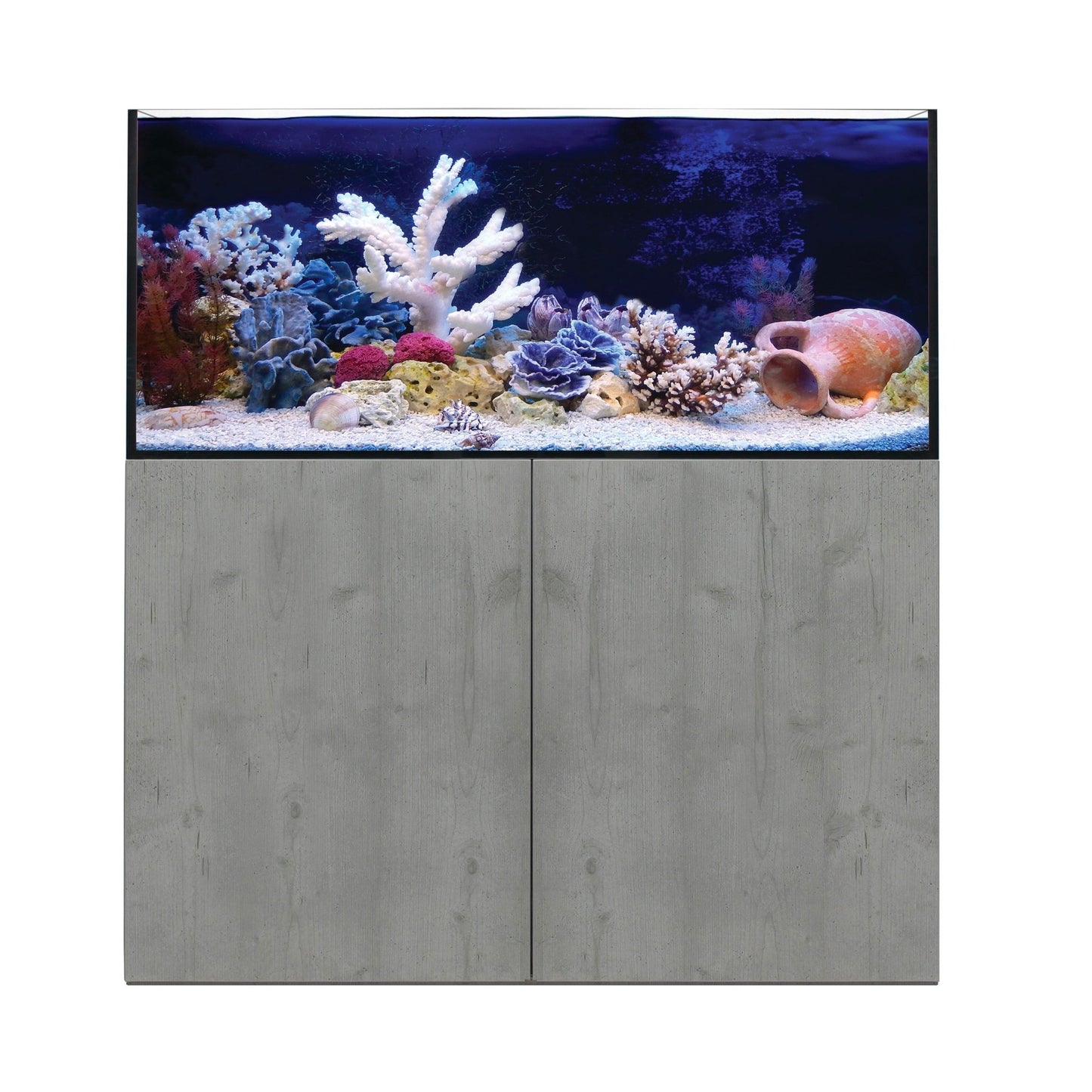 Aqua One ReefSys 326 Aquarium and Cabinet - Boston Concrete - Charterhouse Aquatics