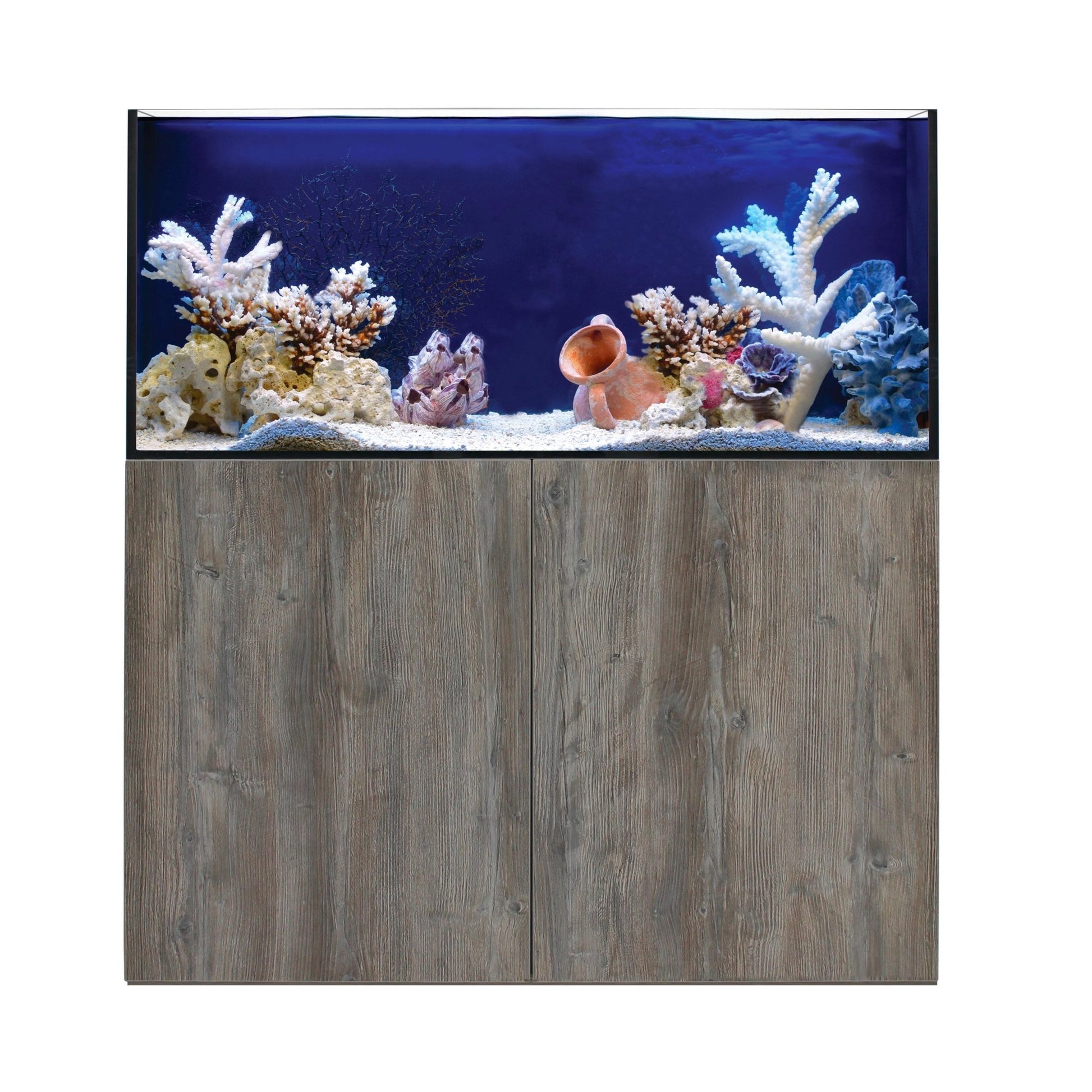 Aqua One ReefSys 326 Aquarium and Cabinet - Pasedena Pine - Charterhouse Aquatics