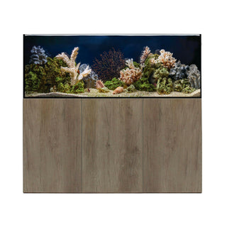 Aqua One ReefSys 434 Aquarium and Cabinet - Grey Nebraska Oak - Charterhouse Aquatics