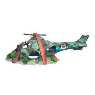 Aqua One Ruined Helicopter 79x25x26cm - Charterhouse Aquatics