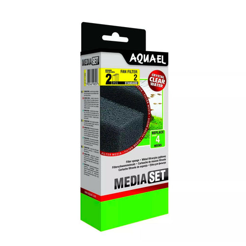 AquaEl Fan Filter 2 Standard Sponges - x2 - Charterhouse Aquatics