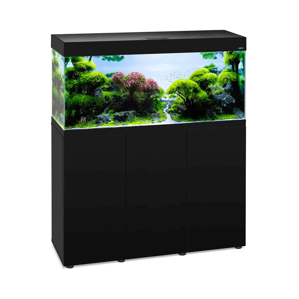 Aquael Opti Set 240 Black Aquarium and Cabinet - Charterhouse Aquatics