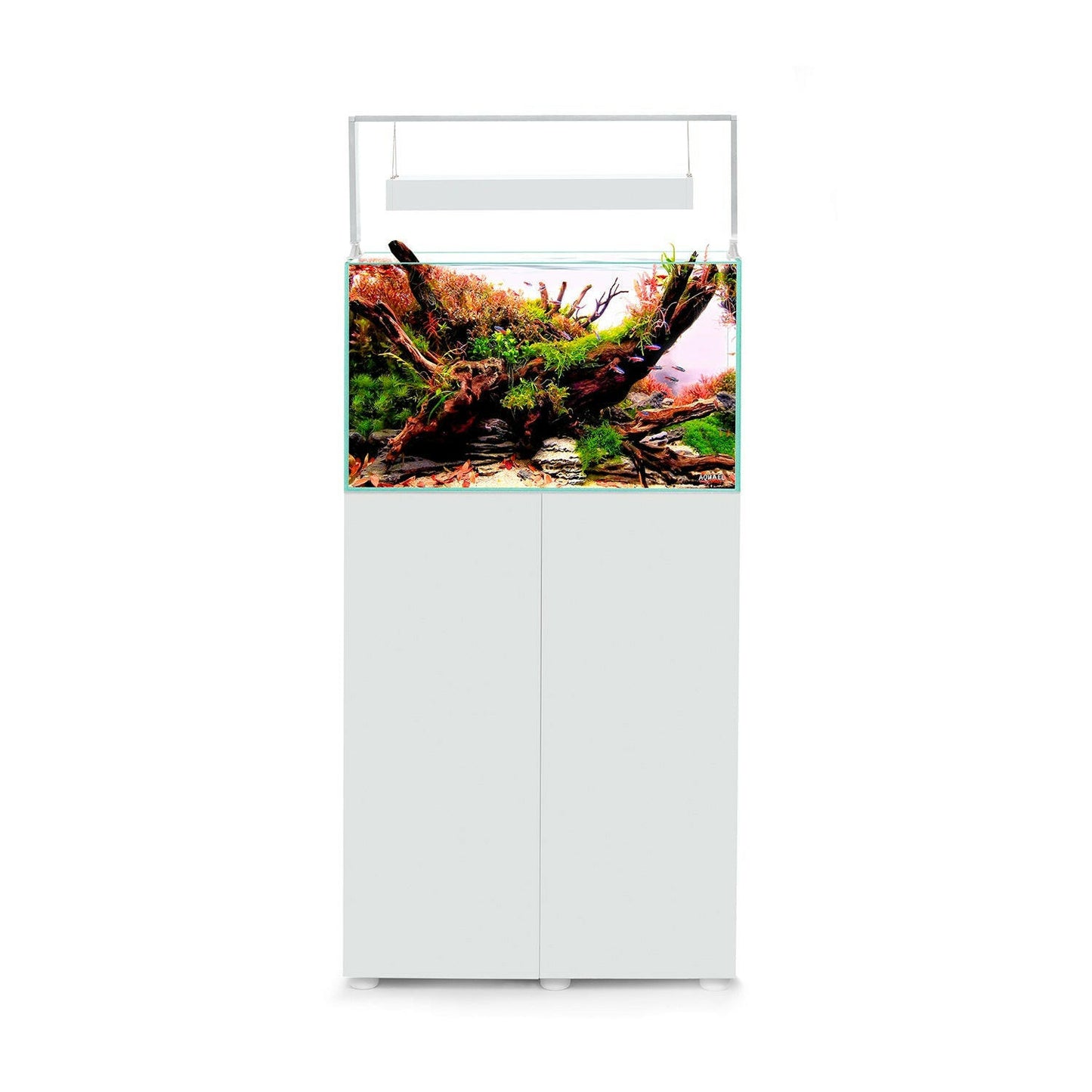 Aquael Ultrascape 60 Aquarium and Cabinet Set - Snow - Charterhouse Aquatics