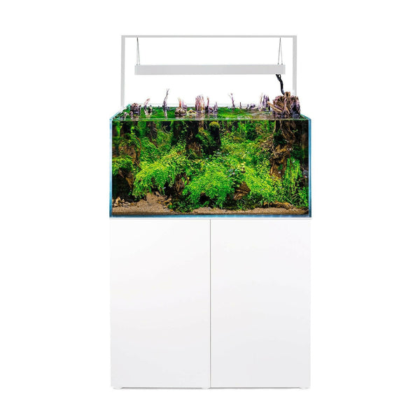Aquael Ultrascape 90 Aquarium and Cabinet Set - Snow - Charterhouse Aquatics