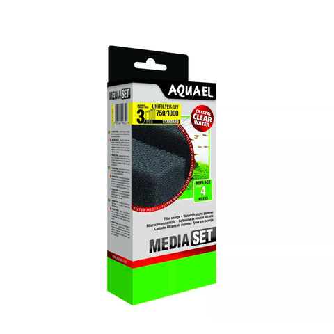 AquaEl UniFilter UV 750/1000 Media Set - 3 Pieces - Charterhouse Aquatics