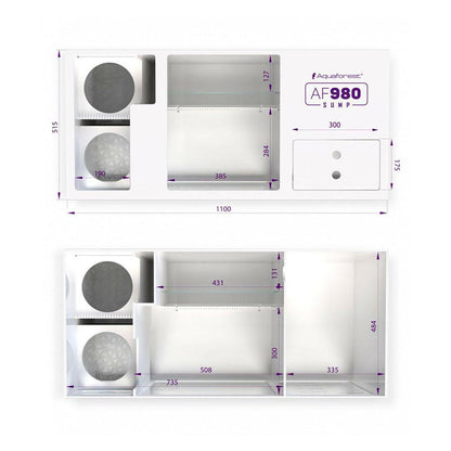 Aquaforest AF OceanGuard 980 Aquarium - Warm Sand - Charterhouse Aquatics