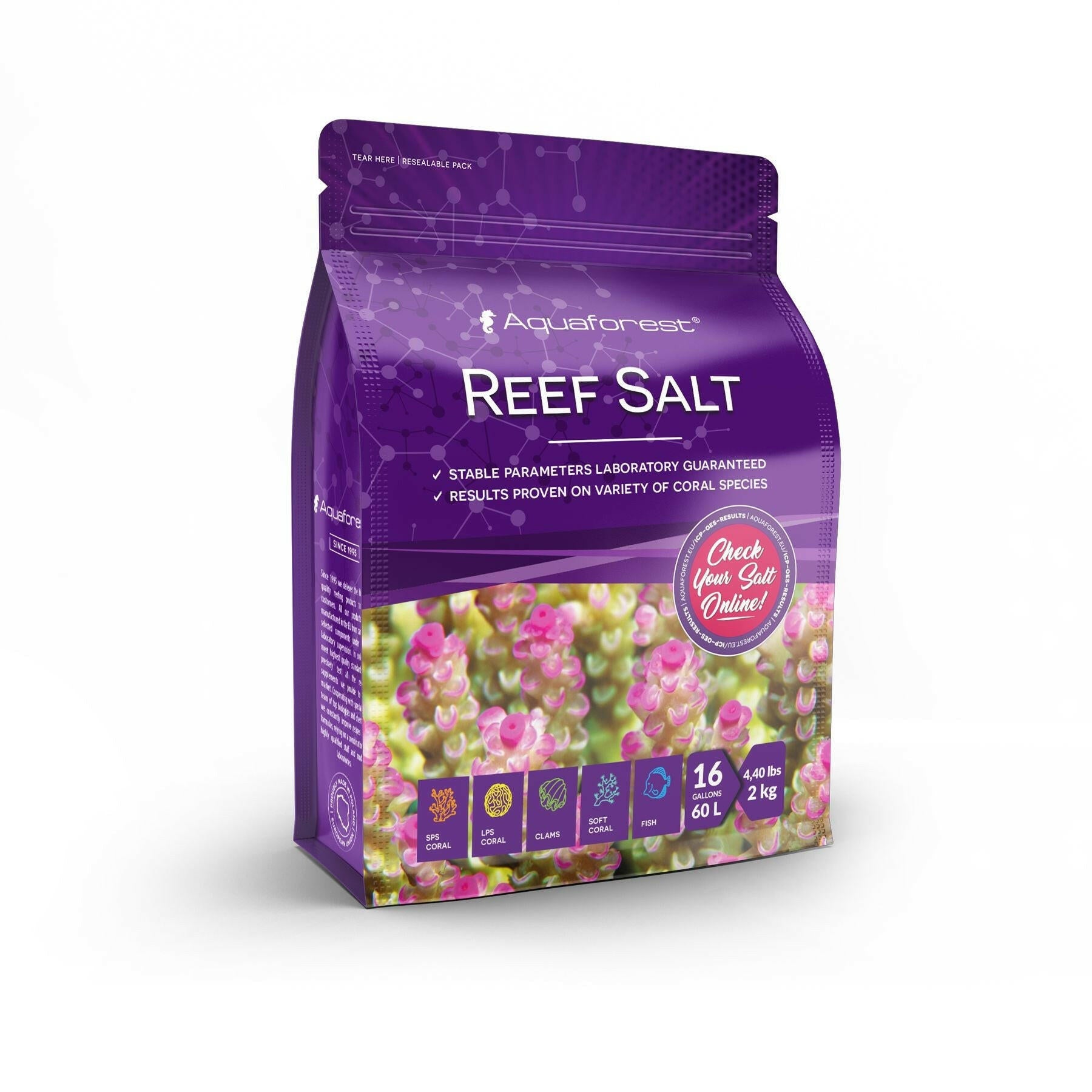 Aquaforest Reef Salt 2KG - Charterhouse Aquatics