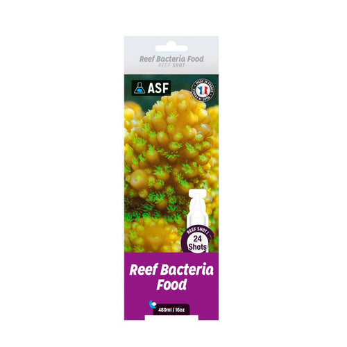 Aquarium Systems Reef Bacteria Food Reef Shots 24 Pack - 480ml - Charterhouse Aquatics