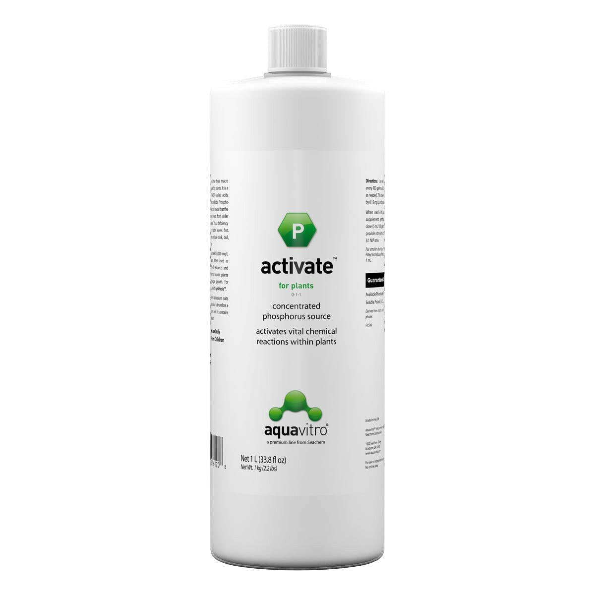 Aquavitro Activate 1L - Charterhouse Aquatics