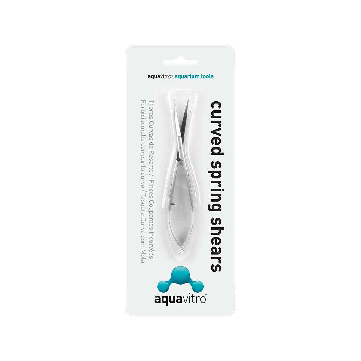 Aquavitro Curved Spring Shears 15cm - Charterhouse Aquatics