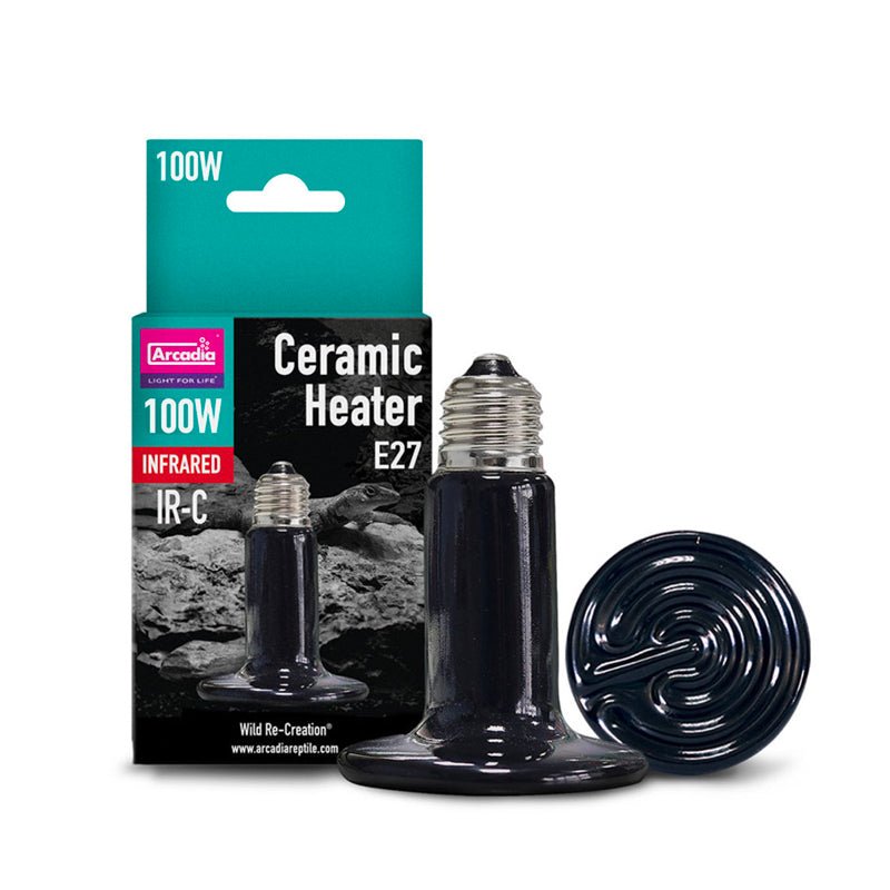Arcadia Ceramic Heater 100w - Charterhouse Aquatics