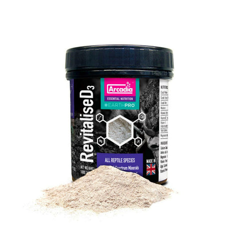 Arcadia EarthPro RevitaliseD3 100g - Charterhouse Aquatics
