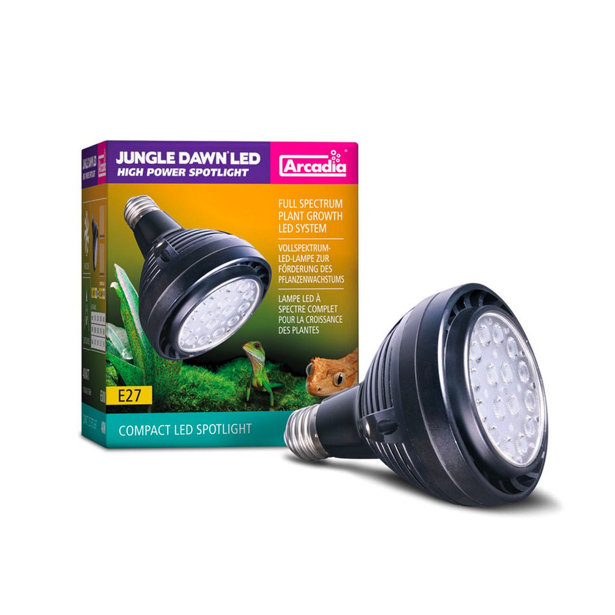 Arcadia Jungle Dawn 40w High Power LED Spot Light - Charterhouse Aquatics