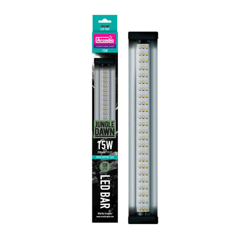 Arcadia Jungle Dawn LED Bar - 290mm - 15w - Charterhouse Aquatics