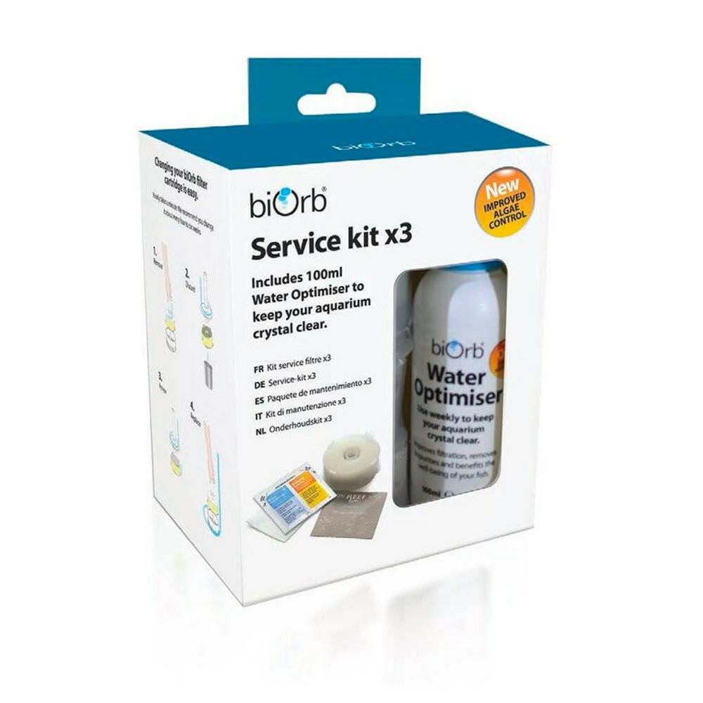 BiOrb Service Kits 3 Pack with Water Optimiser.