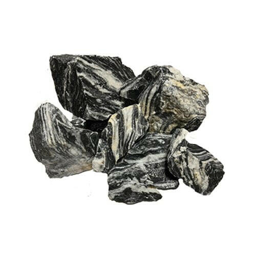 Black and White Aquarium Rock 2.5KG - Charterhouse Aquatics