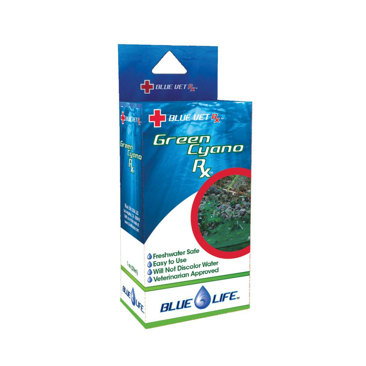 Blue Life Green Cyano RX 30ml - Charterhouse Aquatics