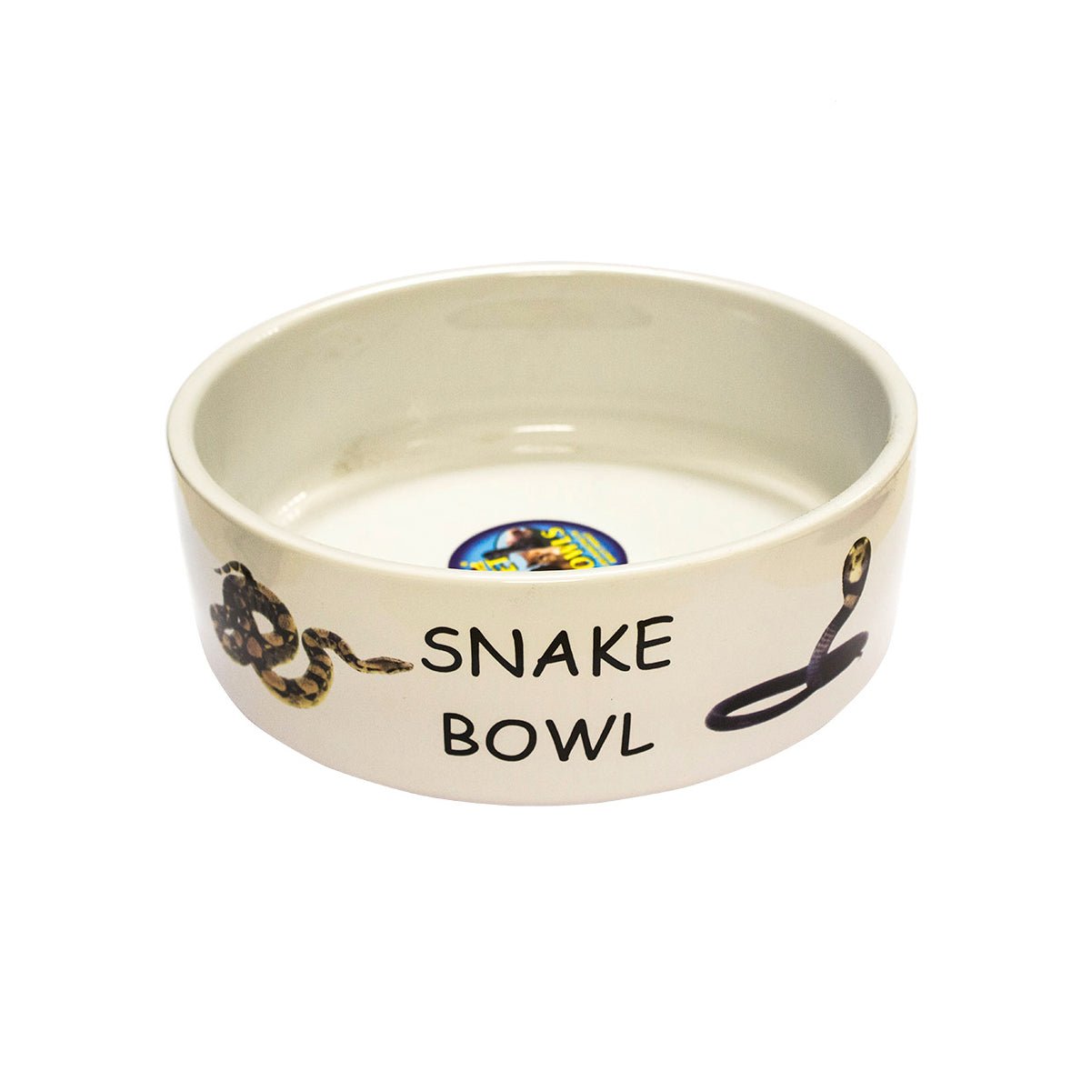 Ceramic Snake Bowl 10in 260mm - Charterhouse Aquatics