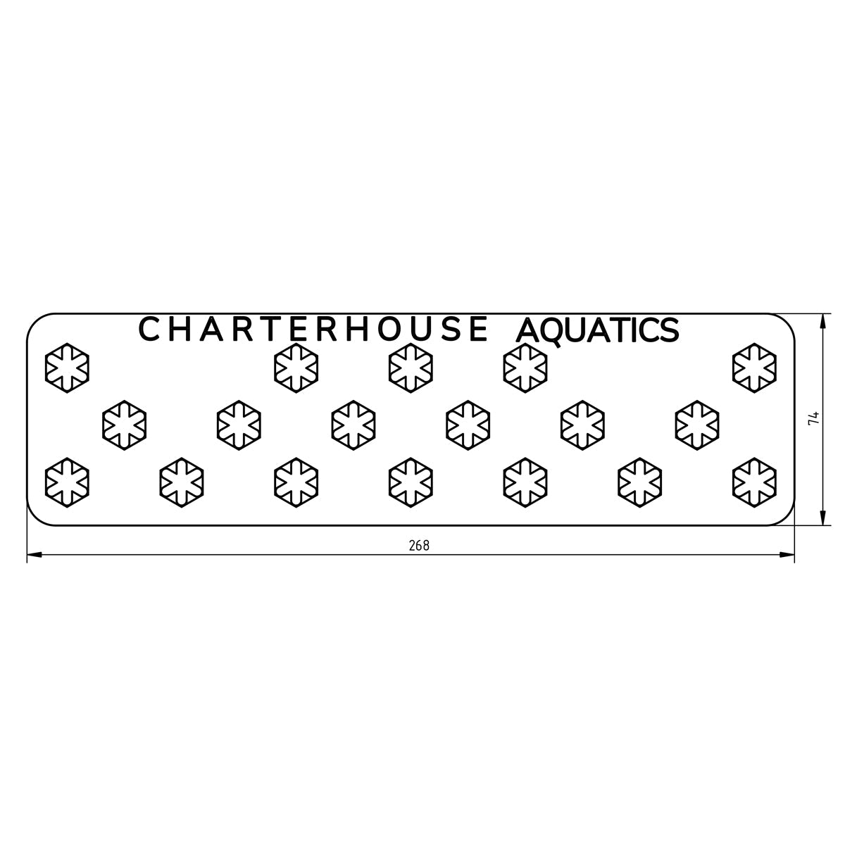Charterhouse 3D Frag Rack Pro - Slim - Charterhouse Aquatics