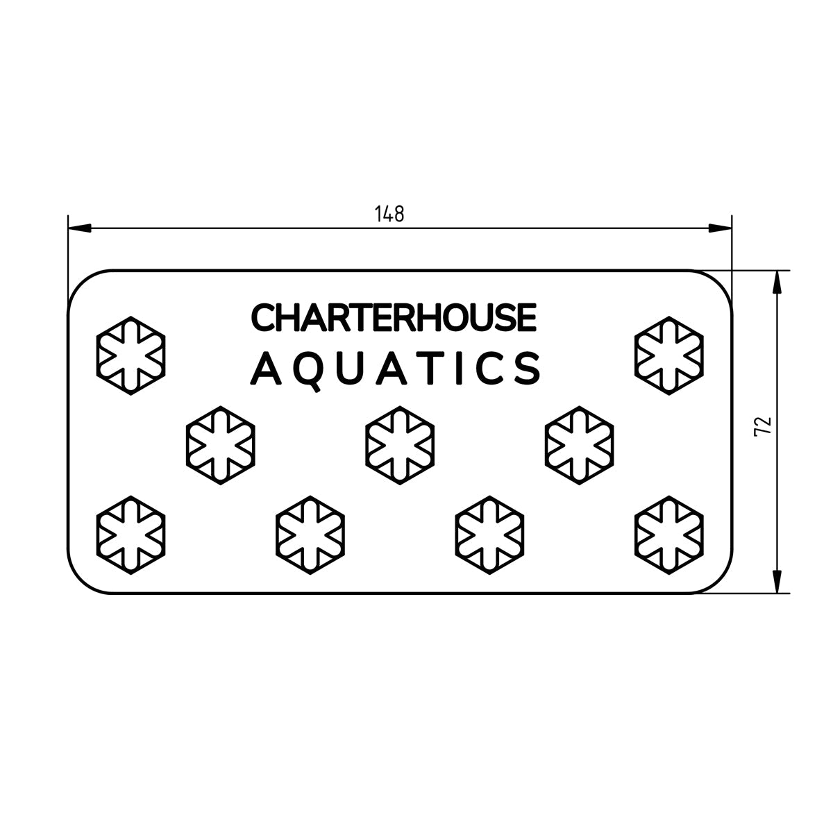 Charterhouse 3D Frag Rack Pro - Small - Charterhouse Aquatics